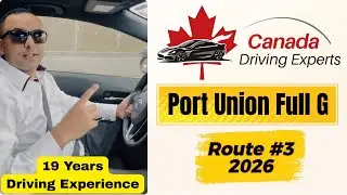 Port Union Full G Road Test Route #3 (2026)
