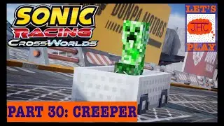 MINECRAFT CREEPER! Давайте поиграем в SONIC RACING CROSSWORLDS! - Прямая трансляция на Nintendo S...