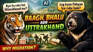 Uttarakhand ki First AI Short Movie || Devbhoomi Uttarakhand || Garhwali movie #pahadi 