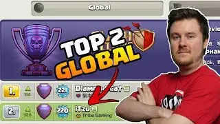 Platz 2 Global | Kompletter Legenden Tag mit allen 8 Angriffen | Clash of Clans