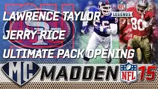 Madden Ultimate Team 15 - New Legends Lawrence Taylor & Jerry Rice plus Ultimate Pack Bundle!