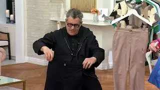 Isaac Mizrahi Live! Brushed Sateen Pedal Pusher Pants w/ Front Slit on QVC