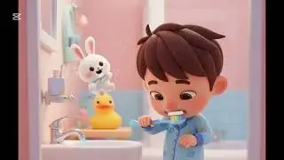Learn How to Brush Your Teeth! | Fun Kids #Cartoon #foryou #viral #youtubeshorts #fypシ 