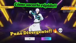 Puño Divergente en Free Fire 🔥💀 Ruleta de Tokens 💎 Free Fire x Jujutsu Kaisen ❤️