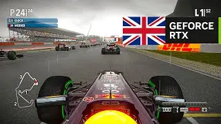 F1 2012 - Mark Webber 's RedBull Racing Renault RB8 | British GP 100% Race