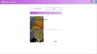 memes generator| HTML5 | CSS3 | ReactJs