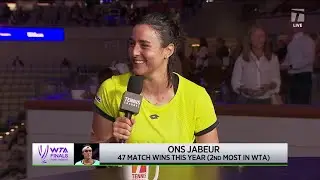 Онс Жабер: победа в круговом турнире WTA Finals 2022, интервью