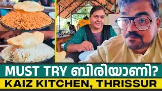 Best Biryani in Thrissur! 😋 Authentic Rawther & Malabar Biriyani | Kaiz Kitchen, Thrissur 💥