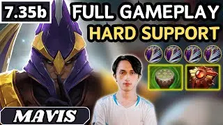 7.35b - Mavis SILENCER Hard Support Gameplay - Dota 2 Full Match Gameplay
