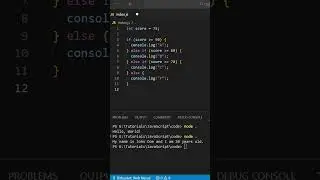 JavaScript Control Structures #shorts