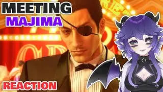 VTUBER Meets Majima Goro For The First Time! | Yakuza 0