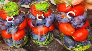 Зимой пальчики оближешь! Просто заливаю кипятком! Мало кто знает о таком секрете заготовки Сливы 