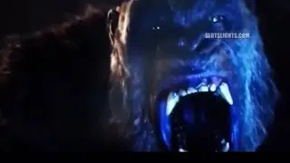 Godzilla vs Kong (kong gets angry and roars)