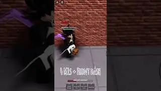 How To Do A Wall Combo In TSB | #shorts #wallcombo