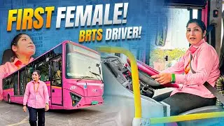 Surat&rsquo;s First Female BRTS Bus Driver  | Gujarat | Kemchhosurat