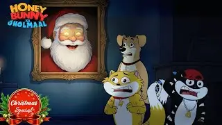 Christmas Special | Honey Bunny को मिला Haunted Santa का Portrait | Gags In Hindi | Funny Cartoons