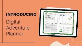 Digital Adventure Planner Introduction