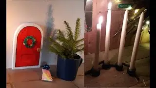 Making a Nisse door (Elf door) - Yulespecial (2/4)