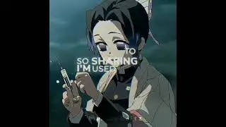 Demon Slayer characters as lyrics of 