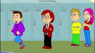 Troy shoves Netherlands into his locker/grounded