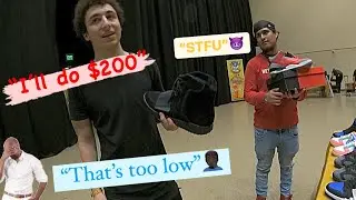 SELLING AT SNEAKER EVENT (MADE $0)