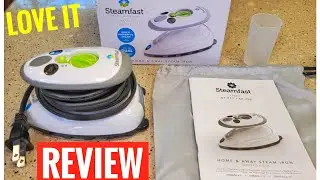 ОБЗОР Утюга Steamfast SF-717 Mini для путешествий. Двойное напряжение. КАК ИСПОЛЬЗОВАТЬ И НАСТРОЙКА