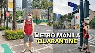Metro Manila During LOCKDOWN & CURFEW 🇵🇭 (BGC, Quezon City, Makati Etc.)