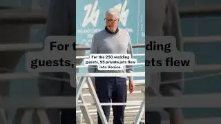 Bezos met with protests at $50 million Venice wedding