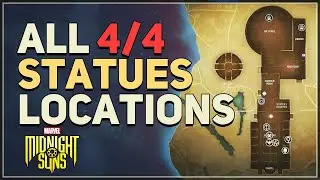 All 4 Statues Locations Marvel's Midnight Suns
