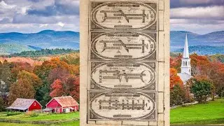Неразрезанный лист валюты 1808 года - Вермонт