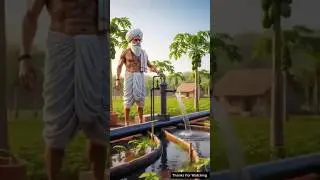 Farmers cultivate papaya but some wolves come and destroy the papaya trees 😥#ai #farmer #short