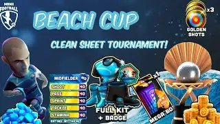 Mini Football - New Mythical Join The Team! Clean Sheet Beach Cup Tournament With My New Team! Epic!