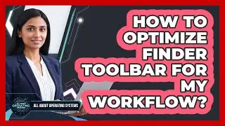 How To Optimize Finder Toolbar For My Workflow?