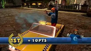 Sonic & Sega All-Stars Racing (PS3) B.D. Joe Racing In Graffiti Cup (Expert)