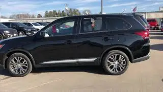2016 Mitsubishi Outlander ES in Labrador Black Pearl at Dale Howard Auto Center in Iowa Falls