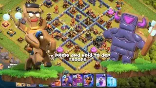 New Troop COOKIE & Ram Rider vs Townhall 17 with Heros! Clash of Clans #clashofclans #coc #supercell