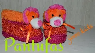 TUTORIAL  -  Pantufa com gorro kids