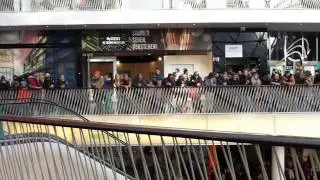 2017 BMX DOWNMALL European Tour Freestyle BMX in Shopping Malls - Today MyZeil Frankfurt