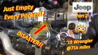 (Часть 2) ДЖИП = Просто опустошить все карманы?! ('19 Rubicon: Разборка Pentastar V6 DISASTER)