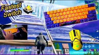 SK61 ASMR Chill🤩Satisfying Keyboard Gateron Optical Yellow Fortnite 240 FPS Smooth 4K