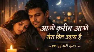 आओ क़रीब आओ, मेरा दिल उदास है | दर्द भरी ग़ज़ल | Sad Romantic Ghazal 