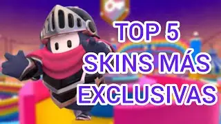 5 skins m&aacute;s exclusivas de fall guys que muy poca gente las tiene
