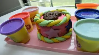 Pastel Play Doh / play doh cake