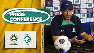 Tony Popovic and Jackson Irvine | Pre-match press conference v Saudi Arabia