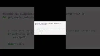 Flask Abort #developer #developer #programming #python #cleancode #flask