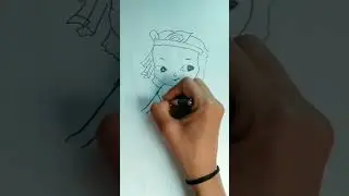 Bal Krishan Line Drawing || Krishna Thakur Drawing || Bal Gopal Drawing || Creativity Studio
