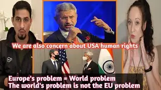 When Dr S.Jaishankar Gave proper lesson to western media Hypocrisy Reactions || Add & Marcia ||