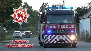INSIDE RDS TURNOUT!! V80P1 Martock Fire Station Pump Turnout with Two Tones