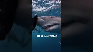 Is it safe to swim with the sharks? #animals #sharks #seapredators