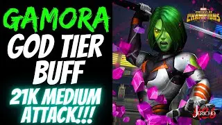 Gamora Buff is Absolute God Tier 21K Medium Hits MCOC Marvel Contest of Champions
